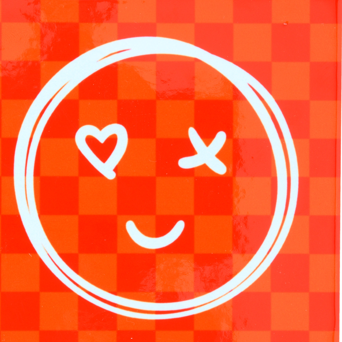 Keramische onderzetter met motief