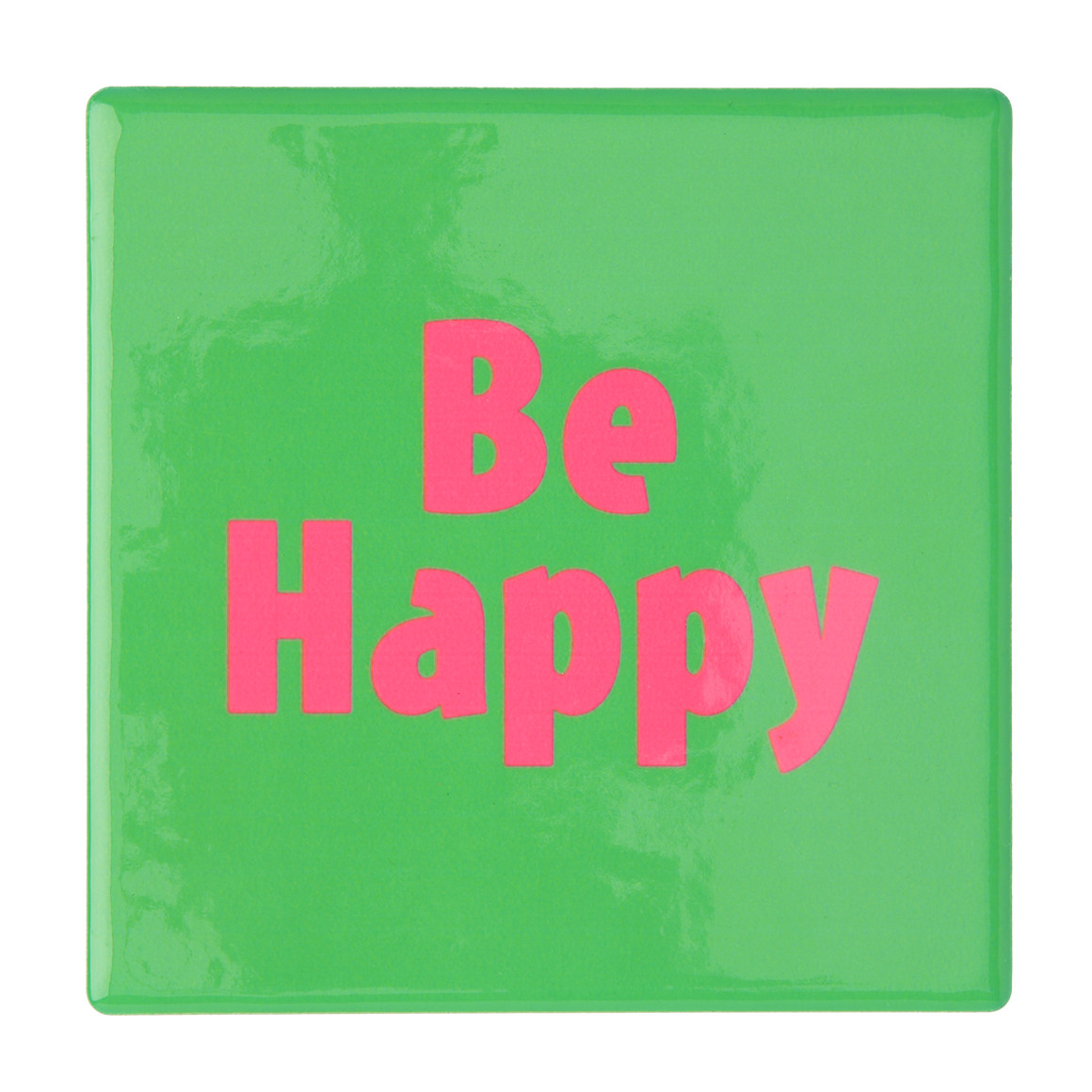 Keramische onderzetter met motief