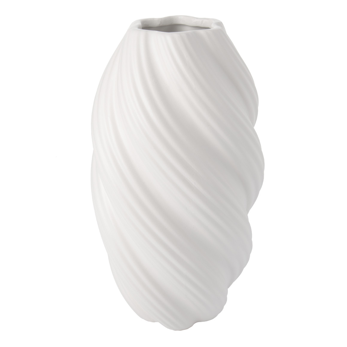 Vase in geschwungener Form