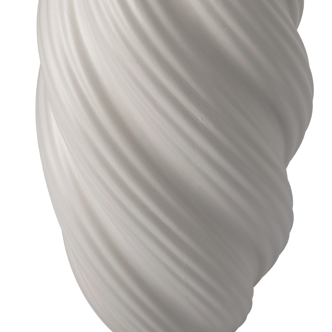 Vase in geschwungener Form