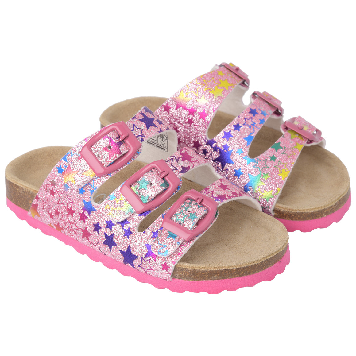 Mädchen Sandalen im Glitzer-Look