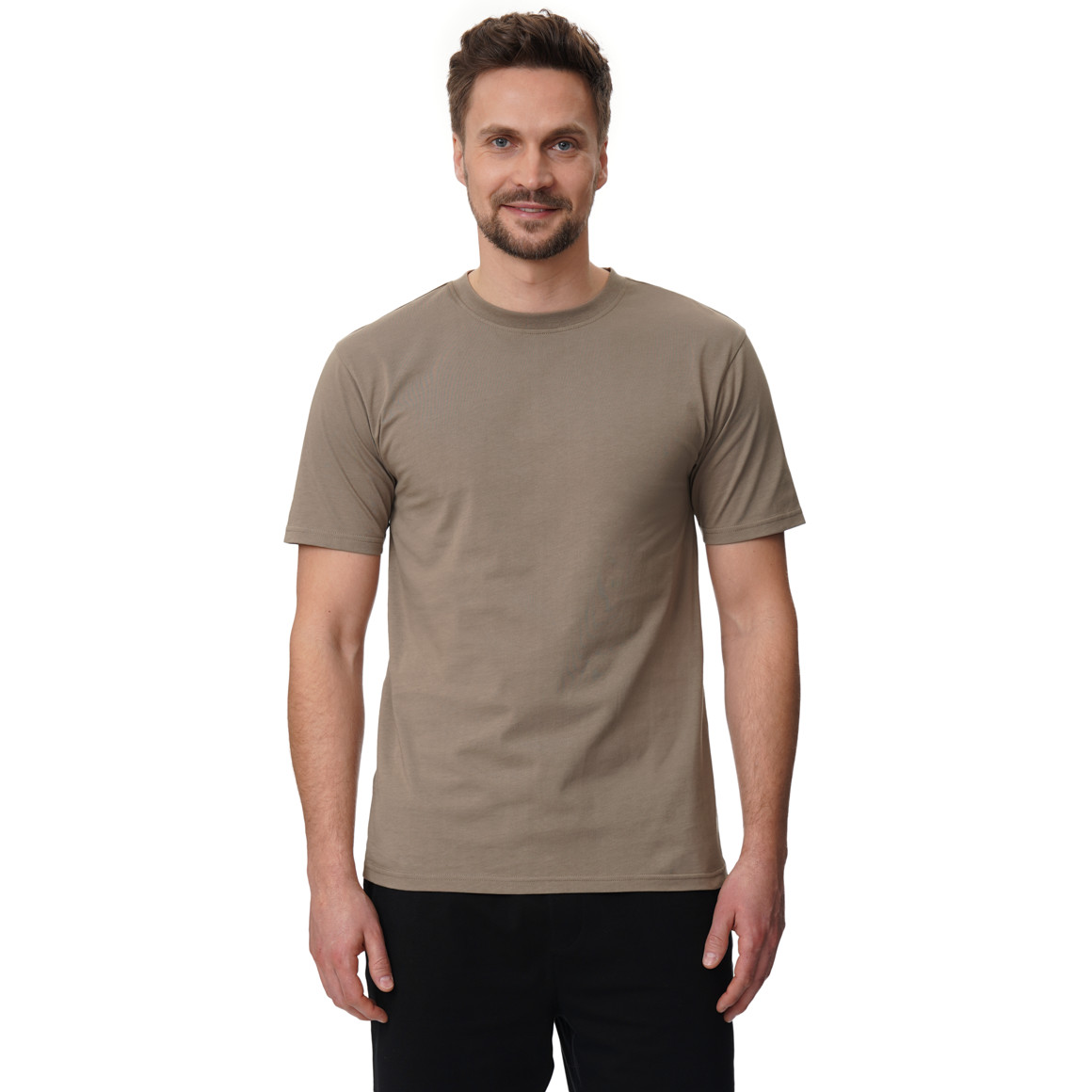 Herren Schlafshirt mit Rundhals
