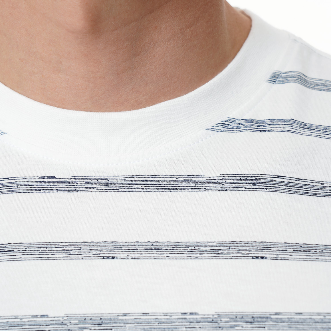 Herren Schlafshirt im Streifen-Look