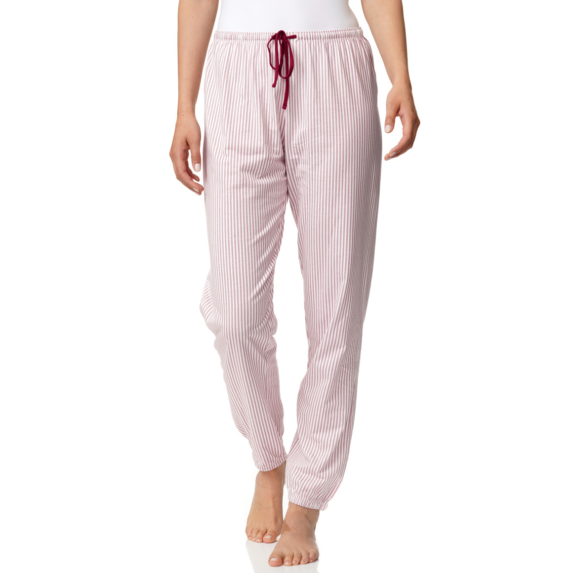 Damen Schlafhose gestreift