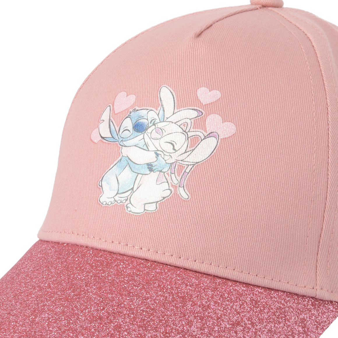 Disney Stitch Kappe mit Glitzerschirm