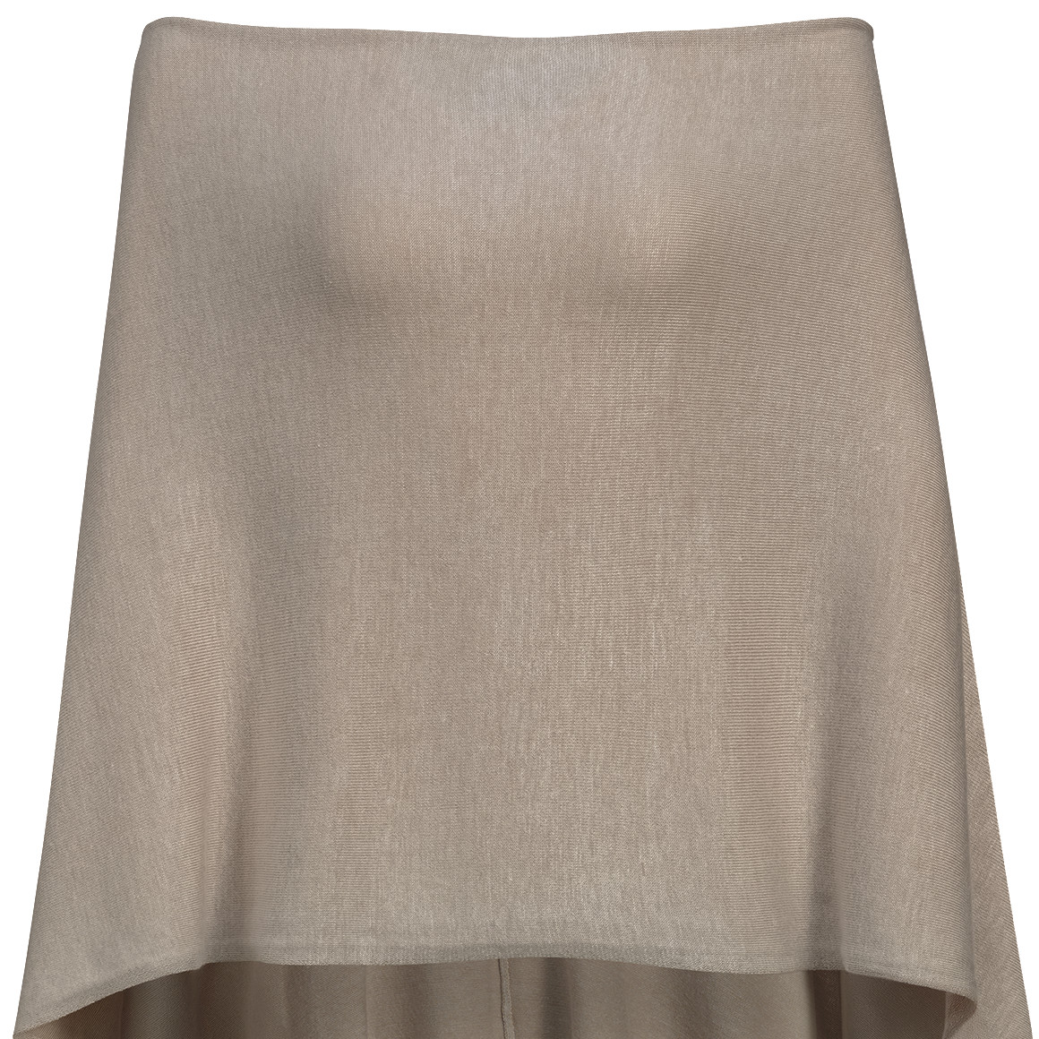 Damen Poncho mit Tasseln