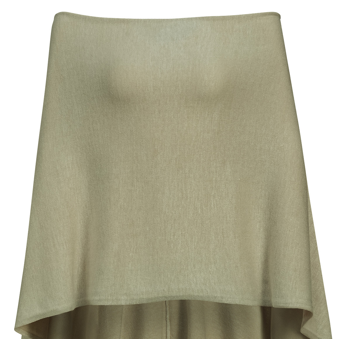 Damen Poncho mit Tasseln