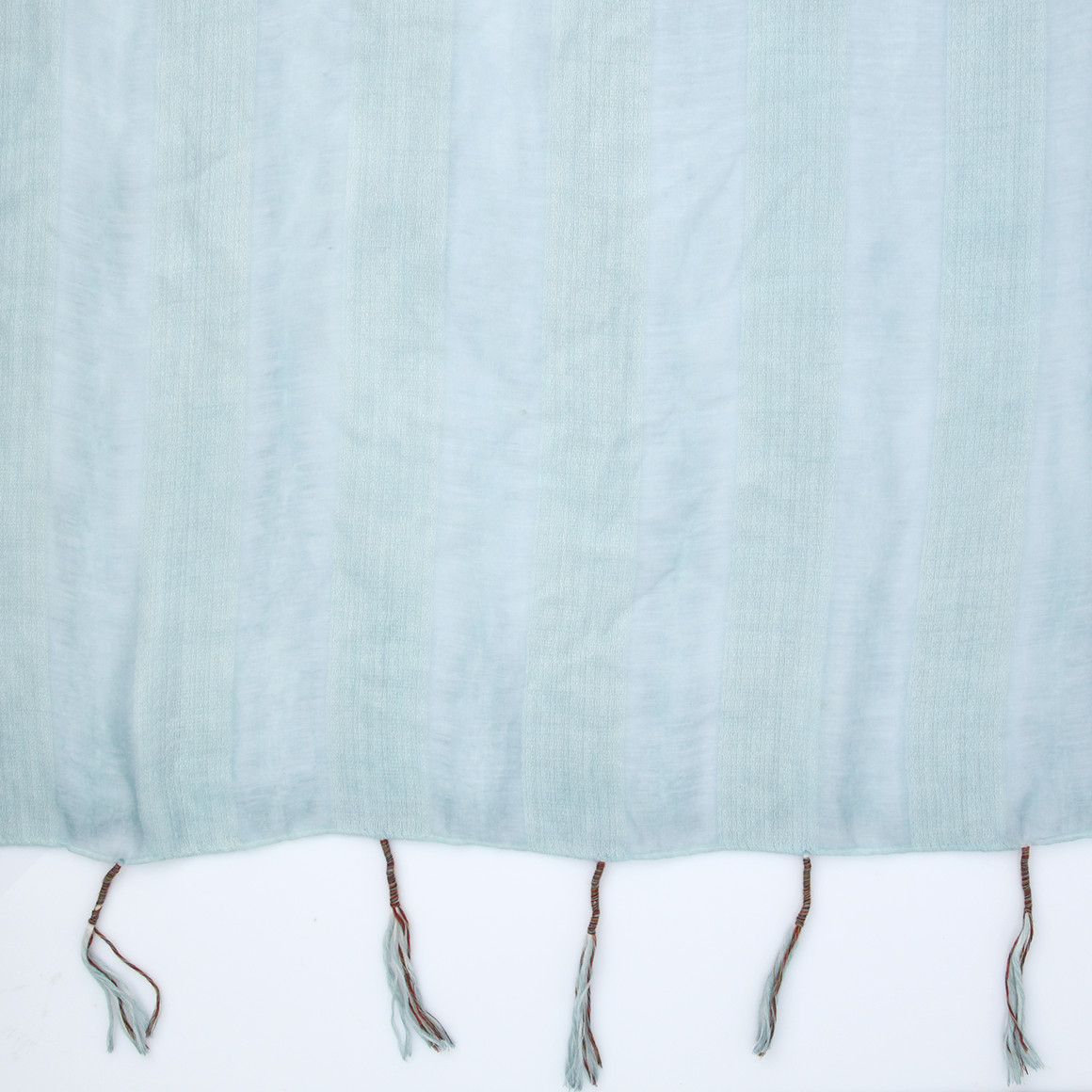 Damen Tuch mit bunten Tasseln