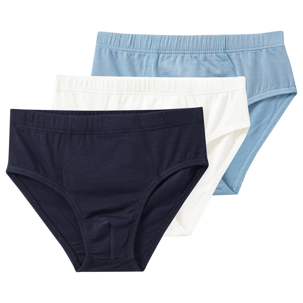 3 Jungen Slips aus Bio-Baumwolle