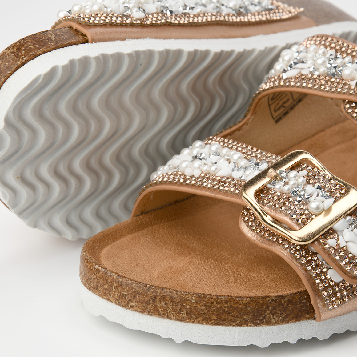 Mädchen Sandalen mit Ziersteinchen