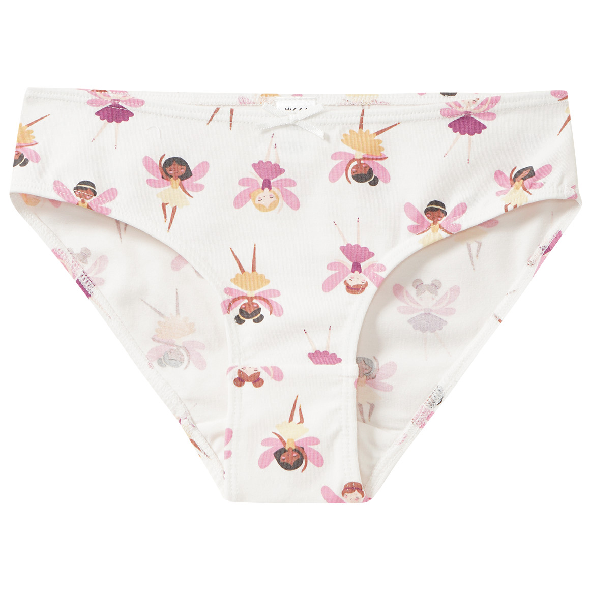 3 Mädchen Slips mit Bio-Baumwolle