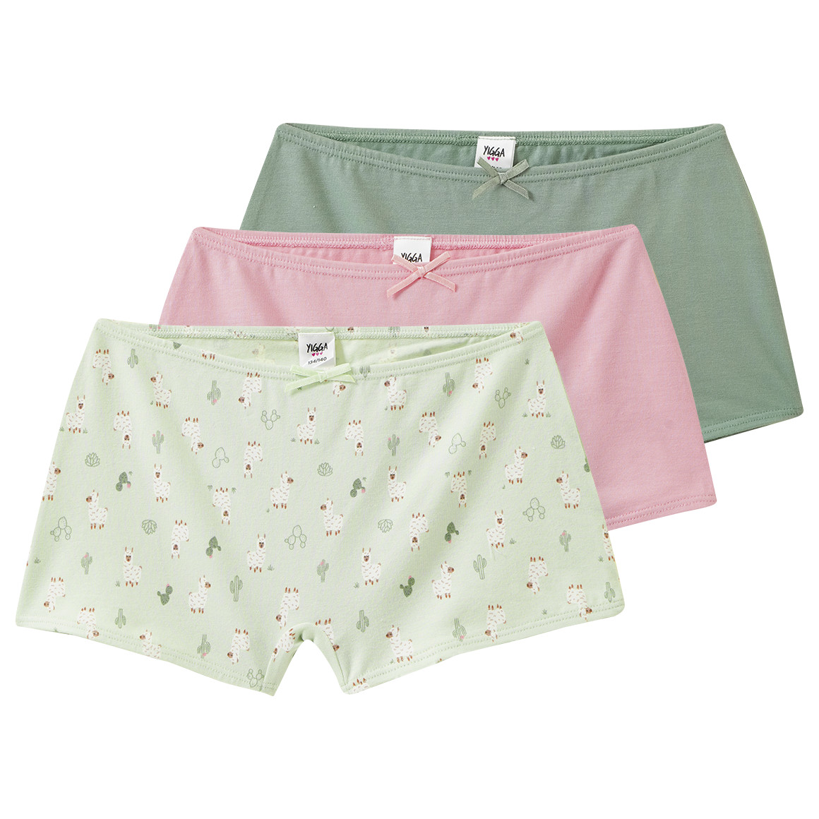 3 Mädchen Pantys mit Bio-Baumwolle