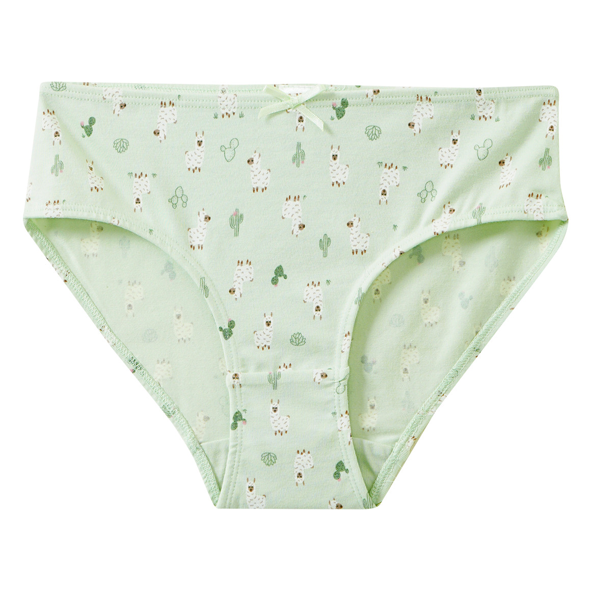 5 Mädchen Slips mit Bio-Baumwolle