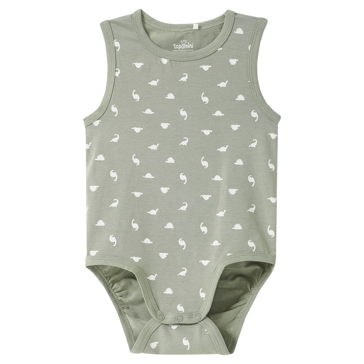 Baby body met dinosaurusprint all-over