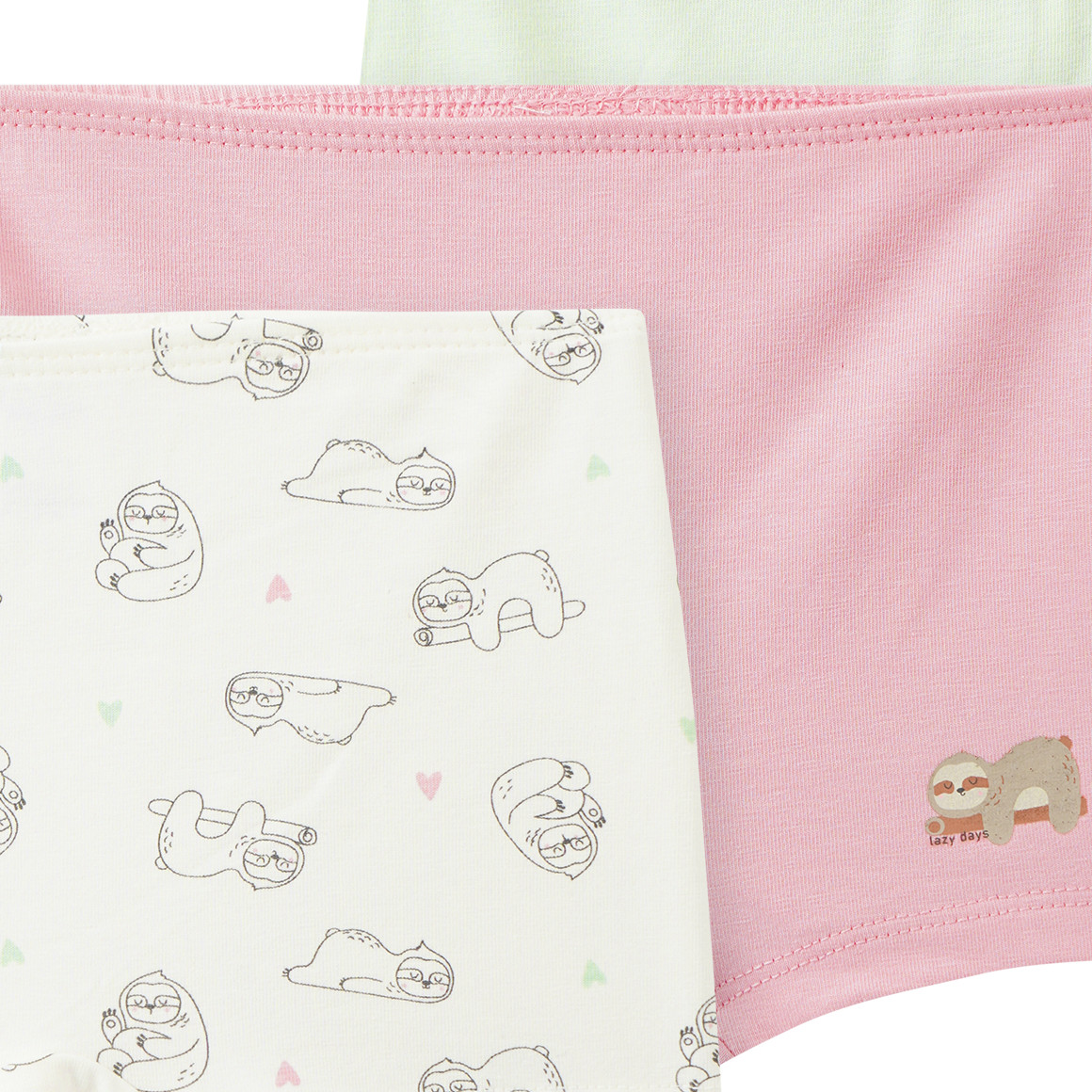 3 Baby Pantys aus Bio-Baumwolle