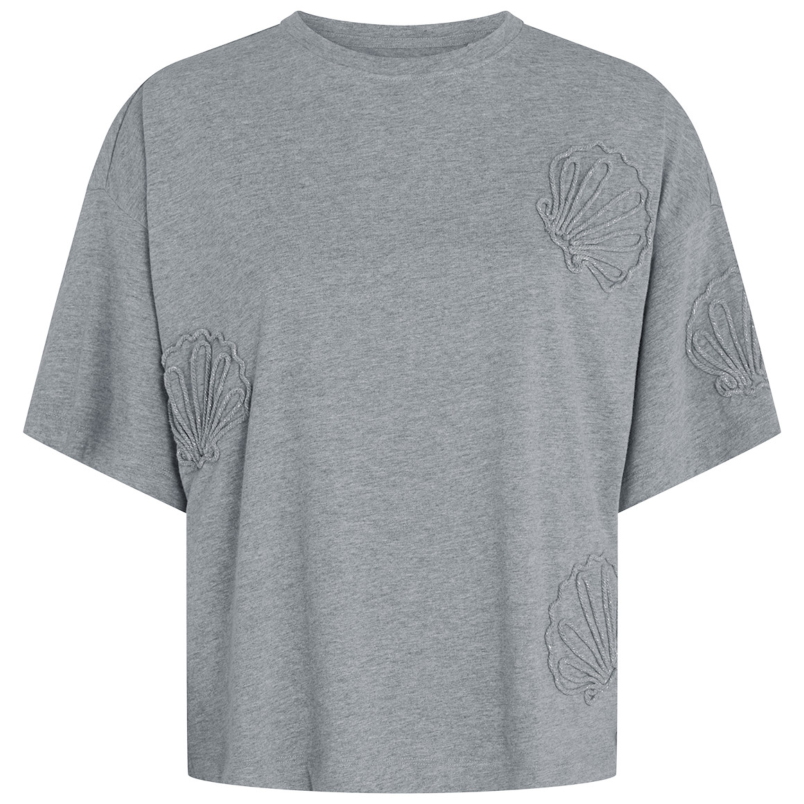Damen T-Shirt mit Applikationen