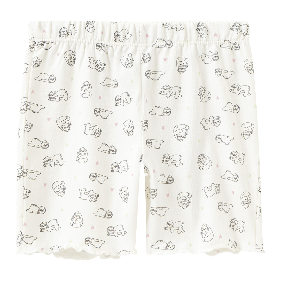 Baby Shorty mit Wellenbündchen