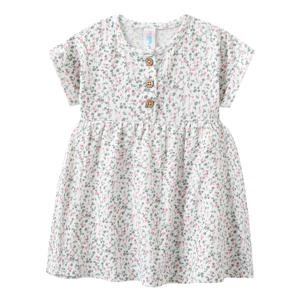 Baby Kleid mit Blumen-Allover