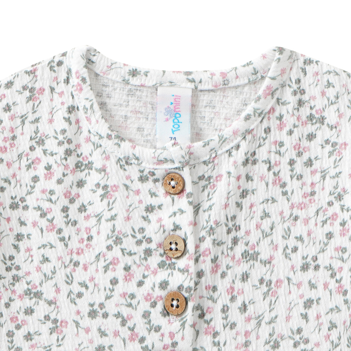 Baby Kleid mit Blumen-Allover