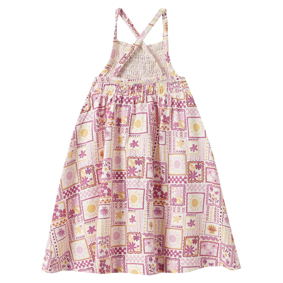 Baby Kleid im Patchwork-Dessin