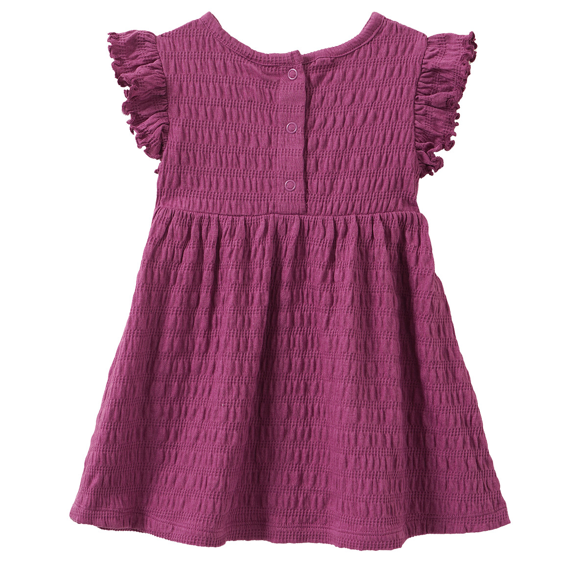 Baby Kleid mit Struktur-Muster