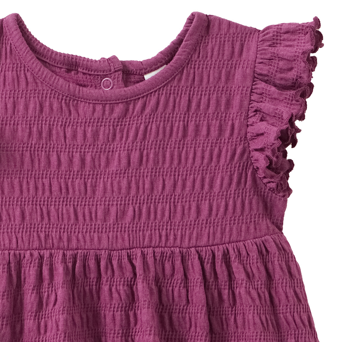 Baby Kleid mit Struktur-Muster