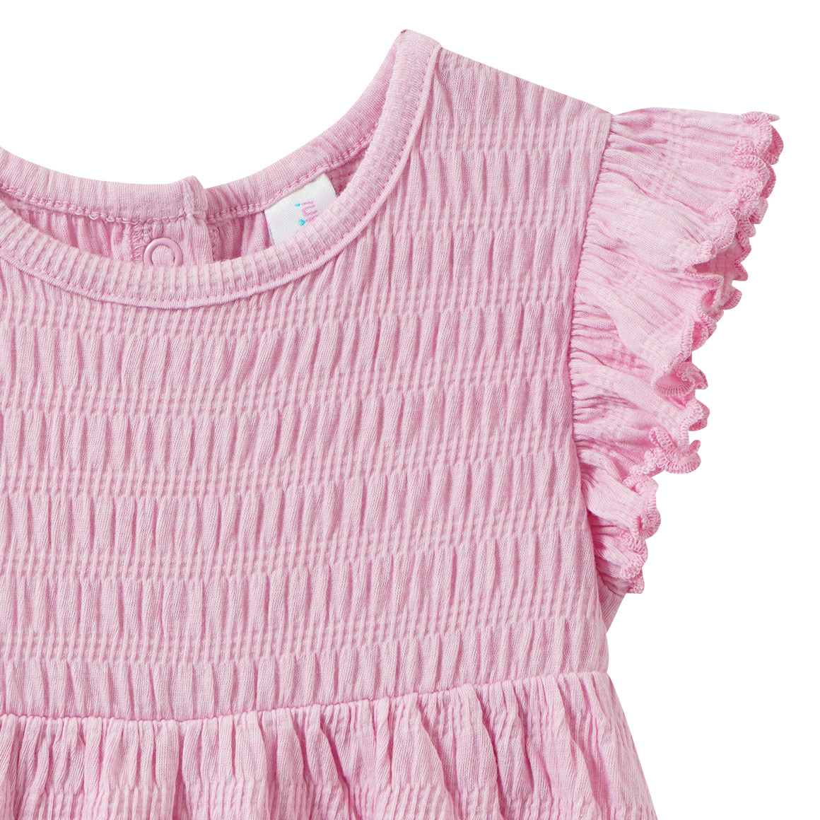 Baby Kleid mit Struktur-Muster