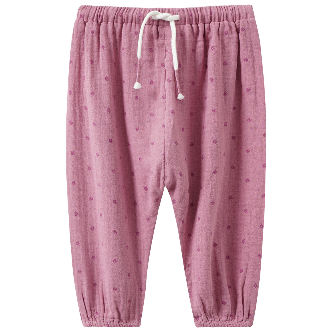 Baby Musselin-Hose mit BLumen-Allover