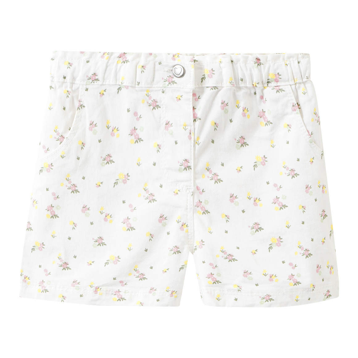 Baby Shorts mit Blümchen-Print