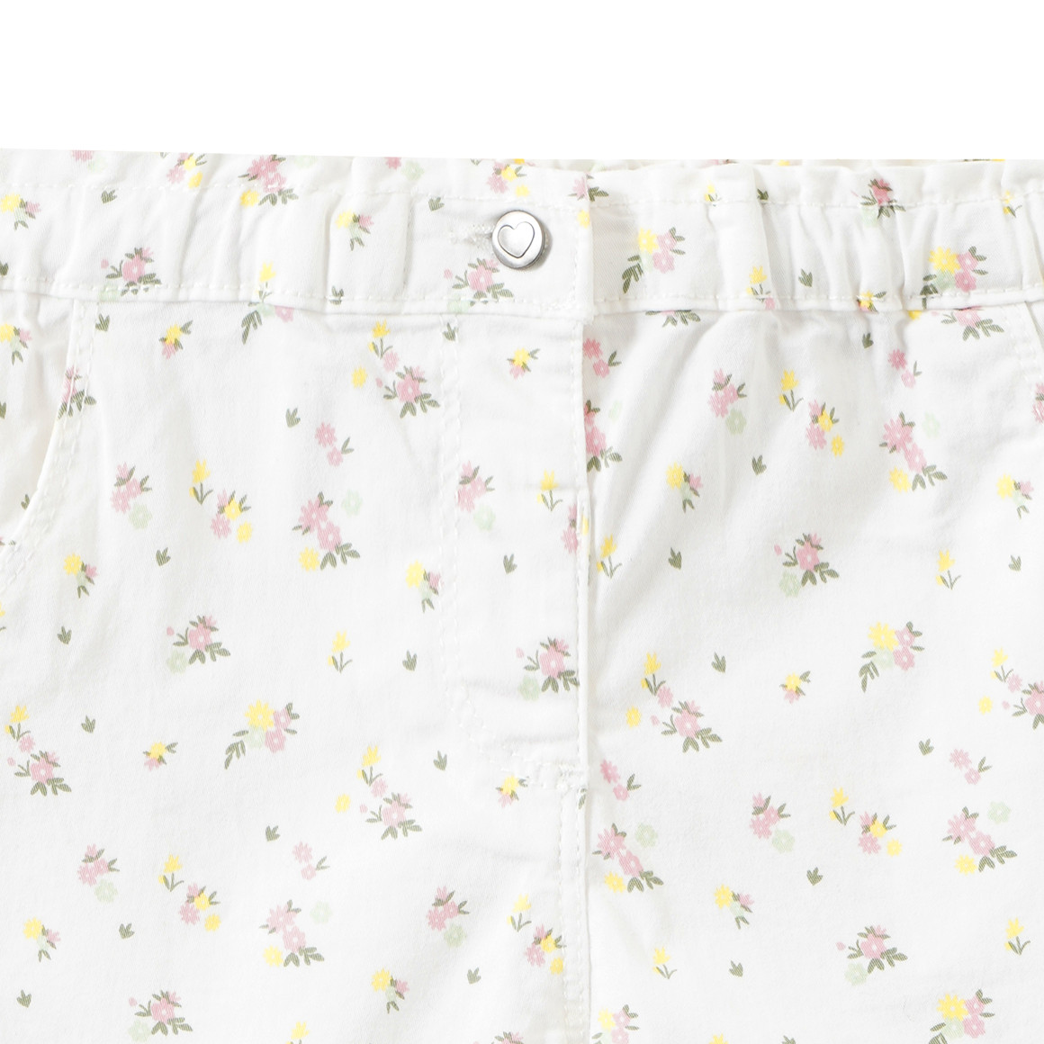 Baby Shorts mit Blümchen-Print