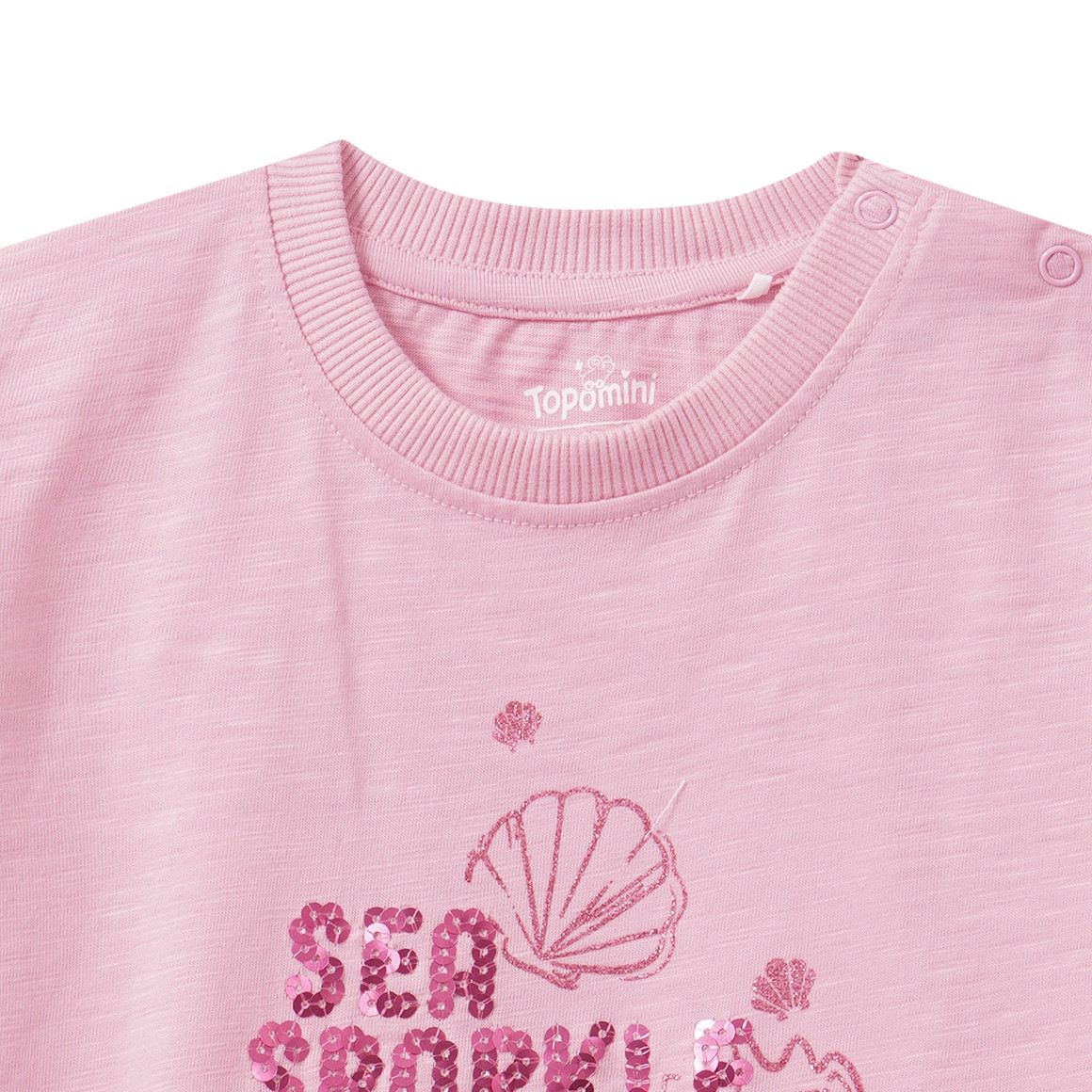 Baby T-Shirt mit Pailletten