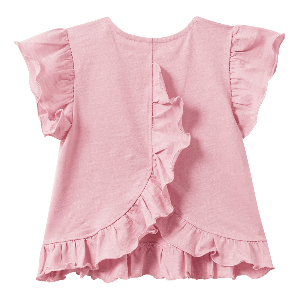 Baby T-Shirt mit Rüschen