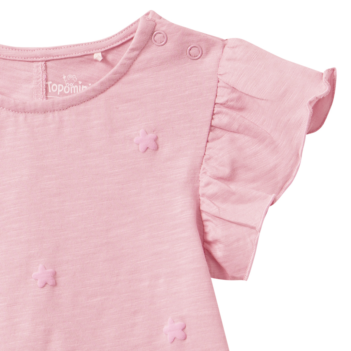 Baby T-Shirt mit Rüschen