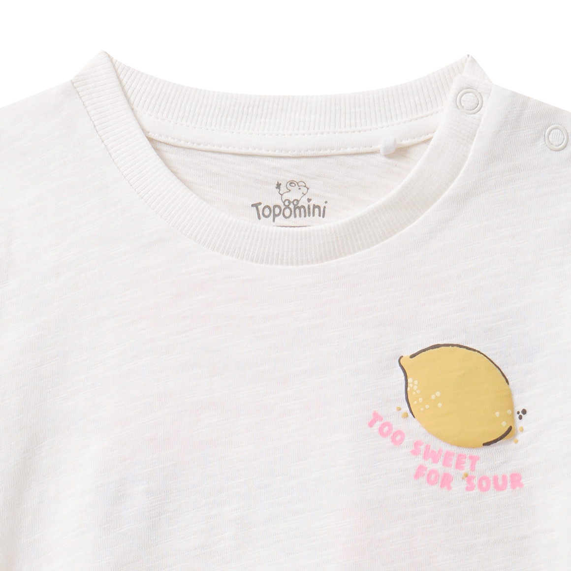 Baby T-Shirt mit Rücken-Print