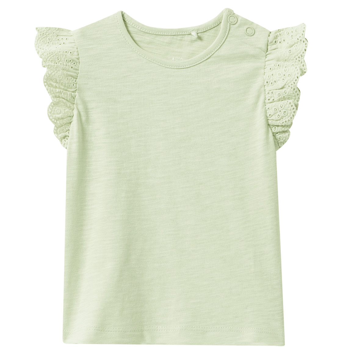 Baby T-Shirt mit Lochstickerei