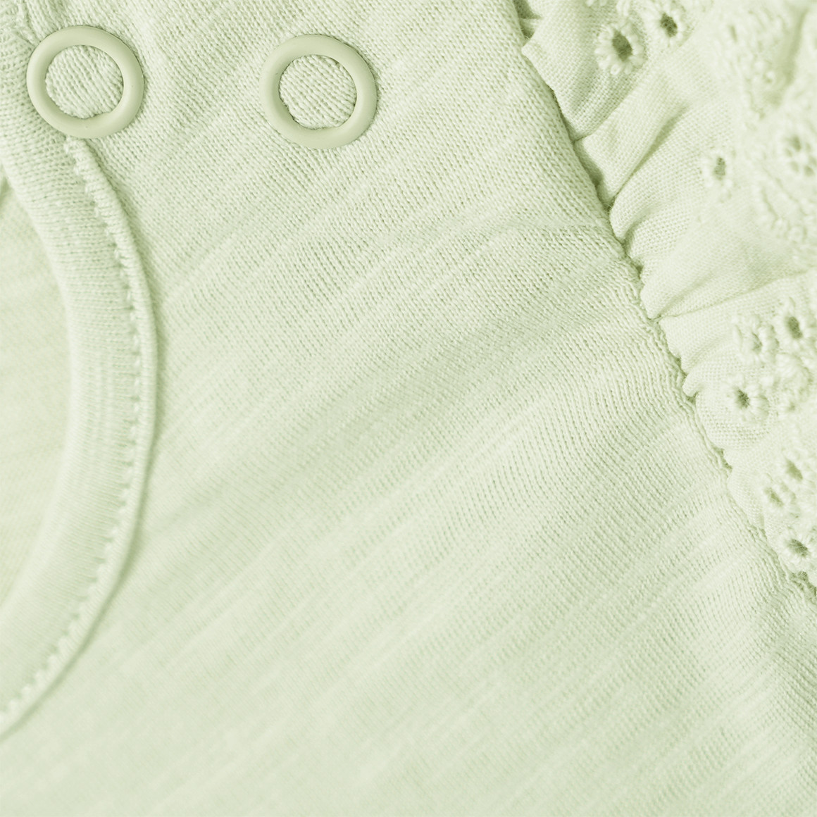 Baby T-Shirt mit Lochstickerei