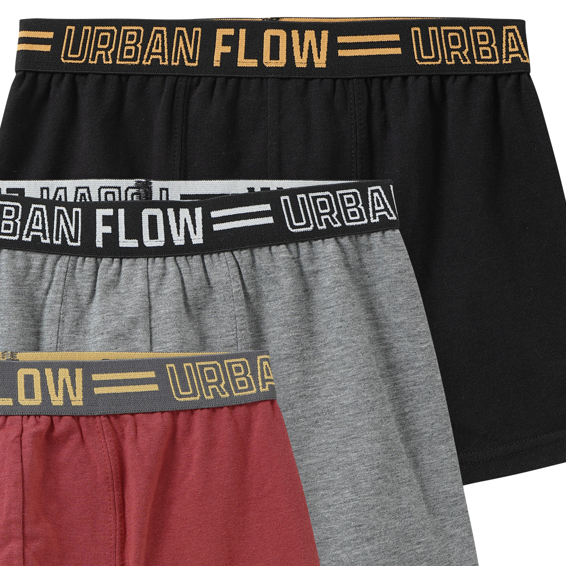 3 Jungen Boxer mit Bio-Baumwolle