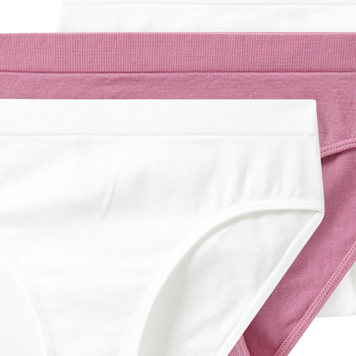 3 Mädchen Seamless-Slips im Set