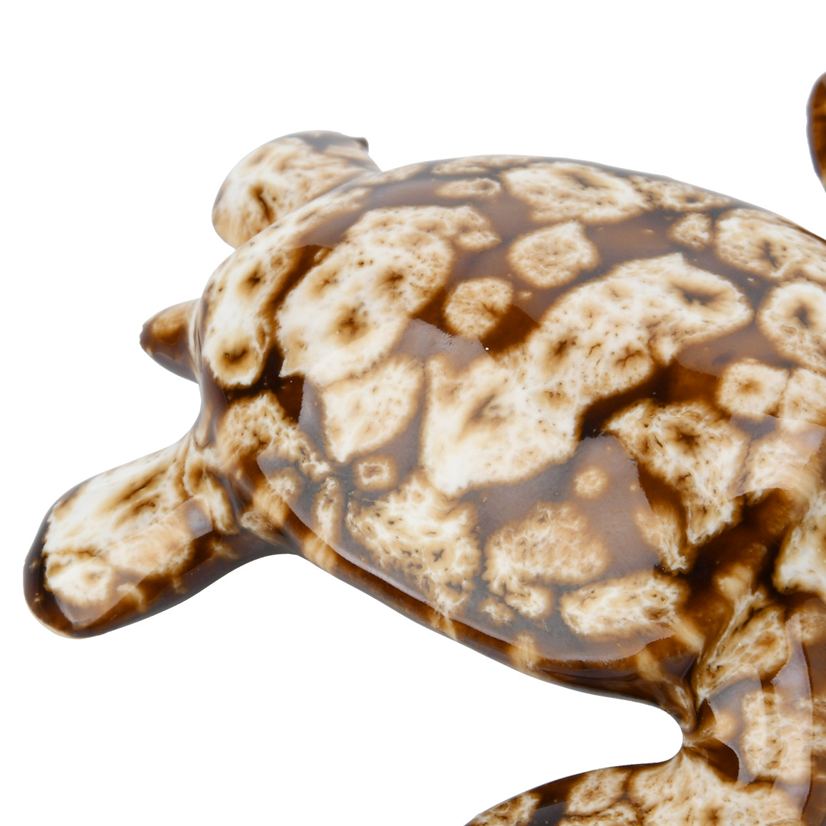 Dekofigur Schildkröte mit Farbverlauf