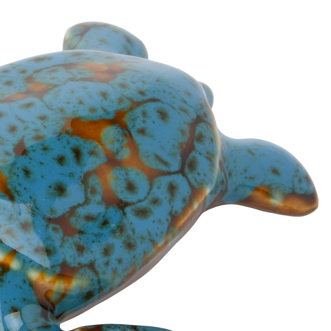 Dekofigur Schildkröte mit Farbverlauf