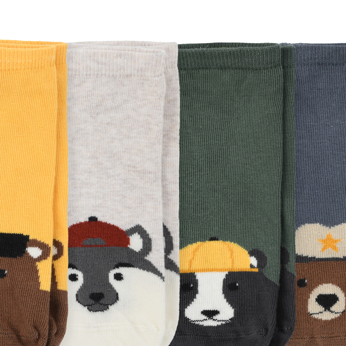 4 Paar Jungen Sneaker-Socken im Set