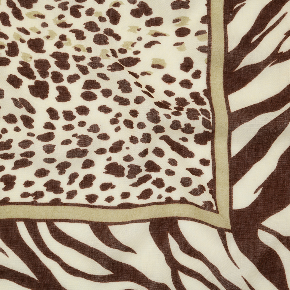 Damen Tuch mit tierischem Allover-Motiv