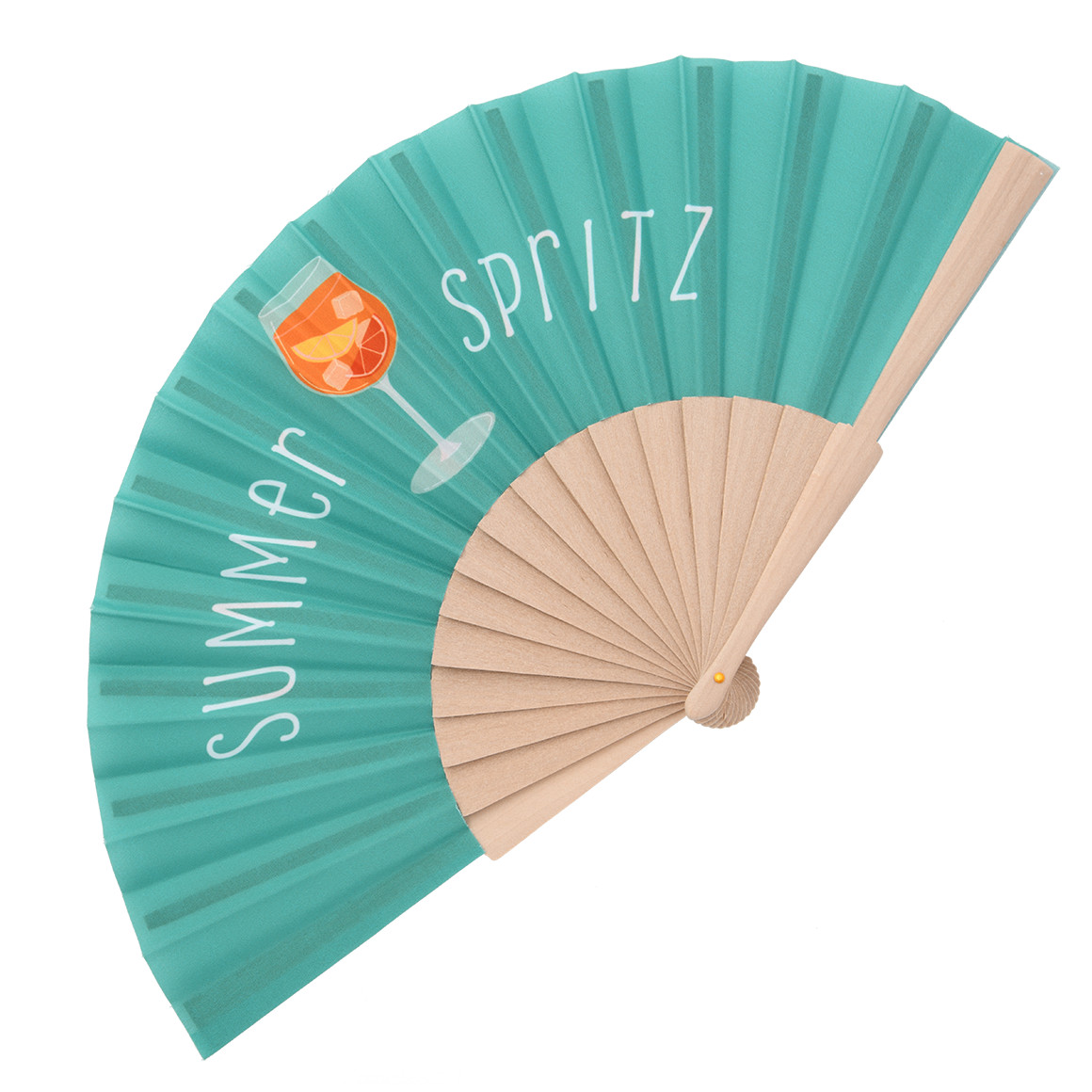 Fächer im sommerlichen Design