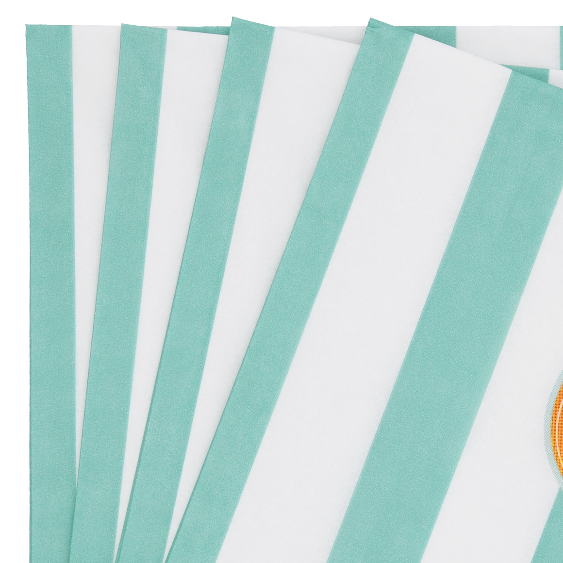 20 Servietten im sommerlichen Design