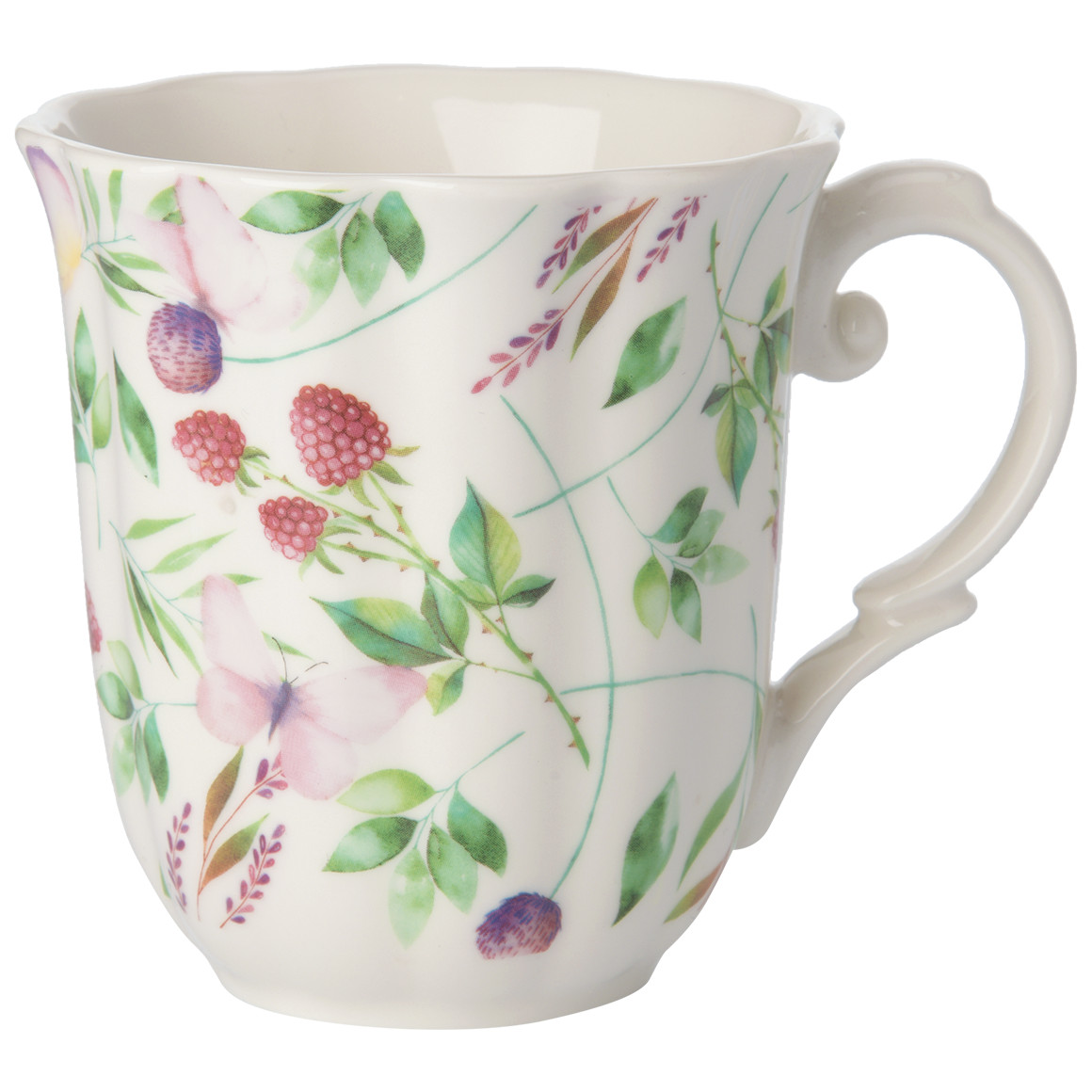 Tasse im Himbeerdesign