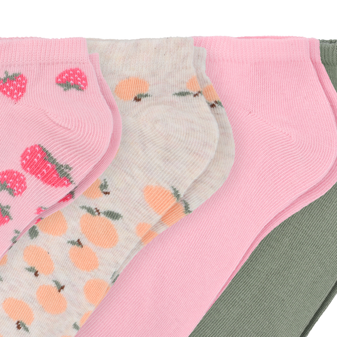 4 Paar Mädchen Sneaker-Socken im Set