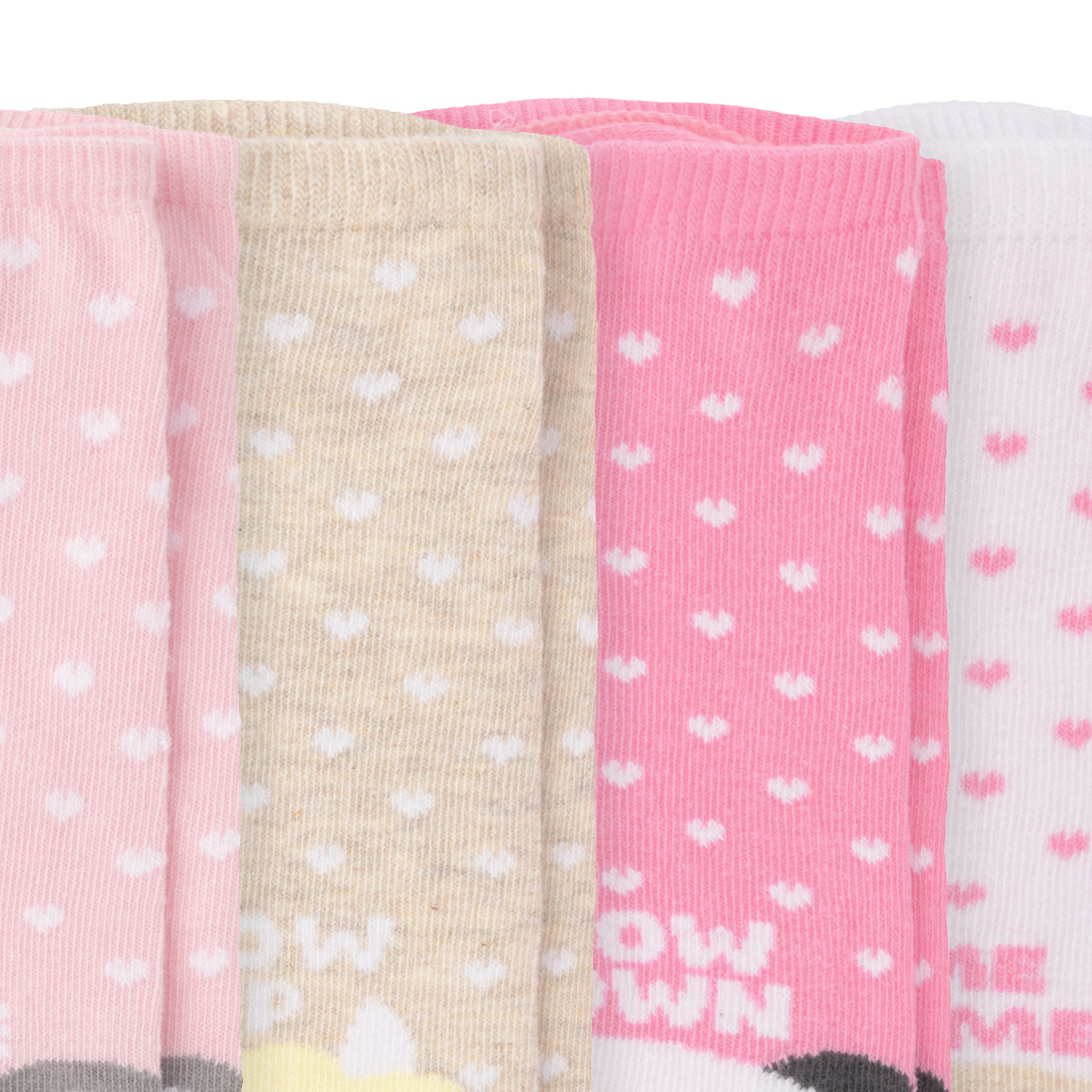 4 Paar Mädchen Sneaker-Socken im Set