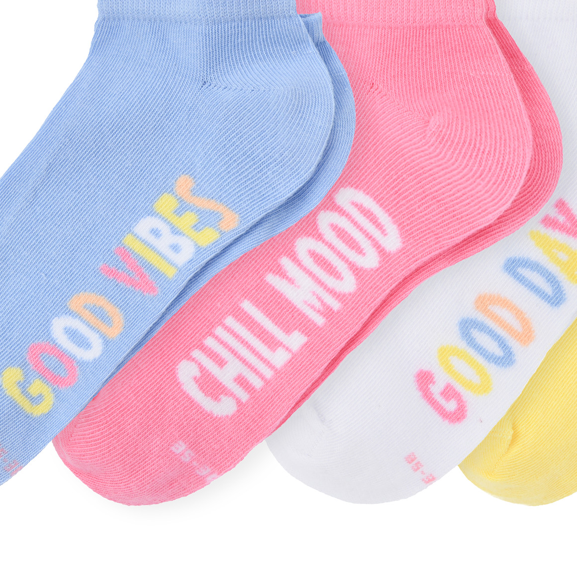 4 Paar Mädchen Sneaker-Socken im Set