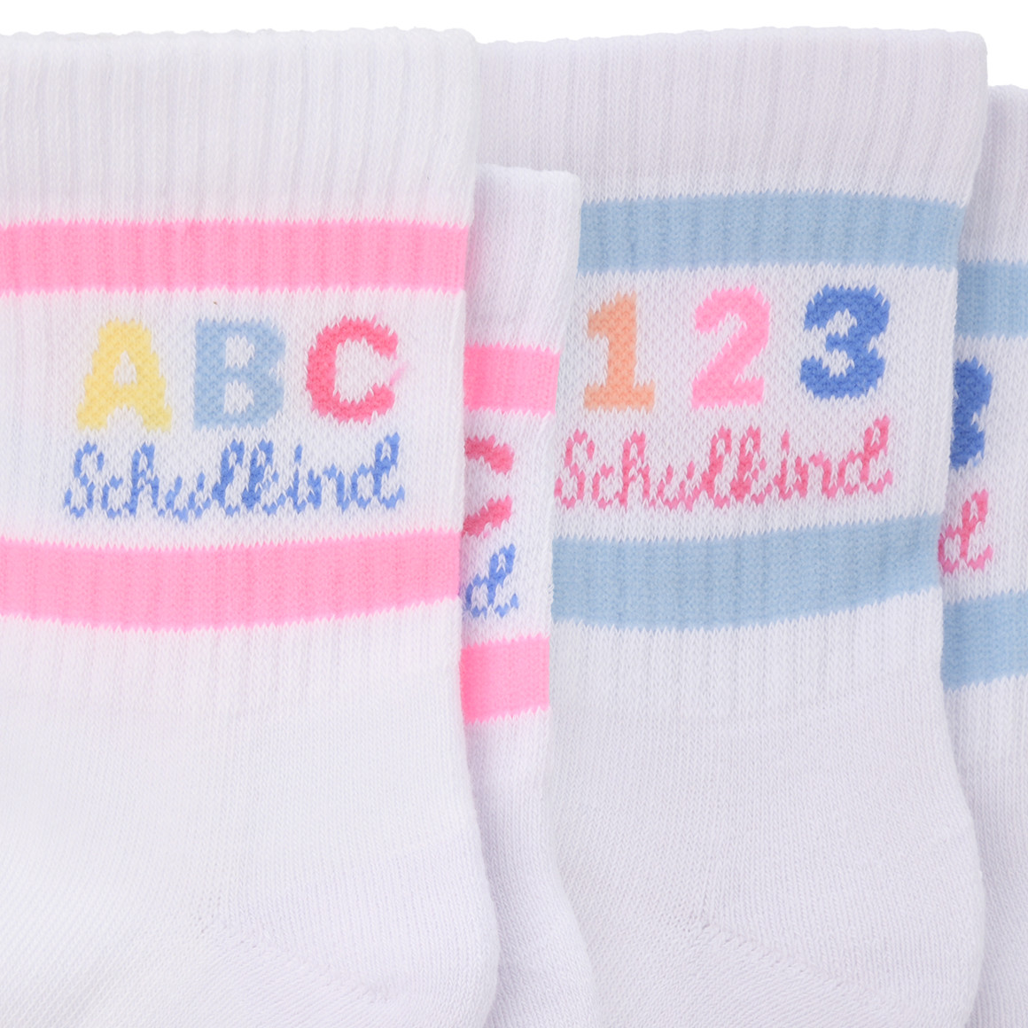 2 Paar Mädchen Socken zur Einschulung