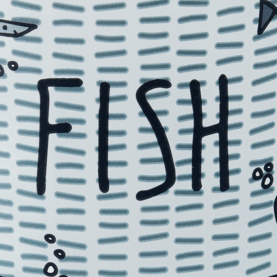 Windlicht mit Fisch-Prints